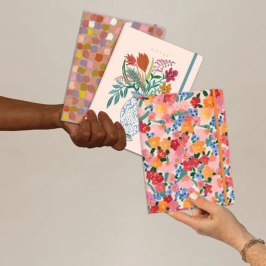 Flowers Trio Notebook Set