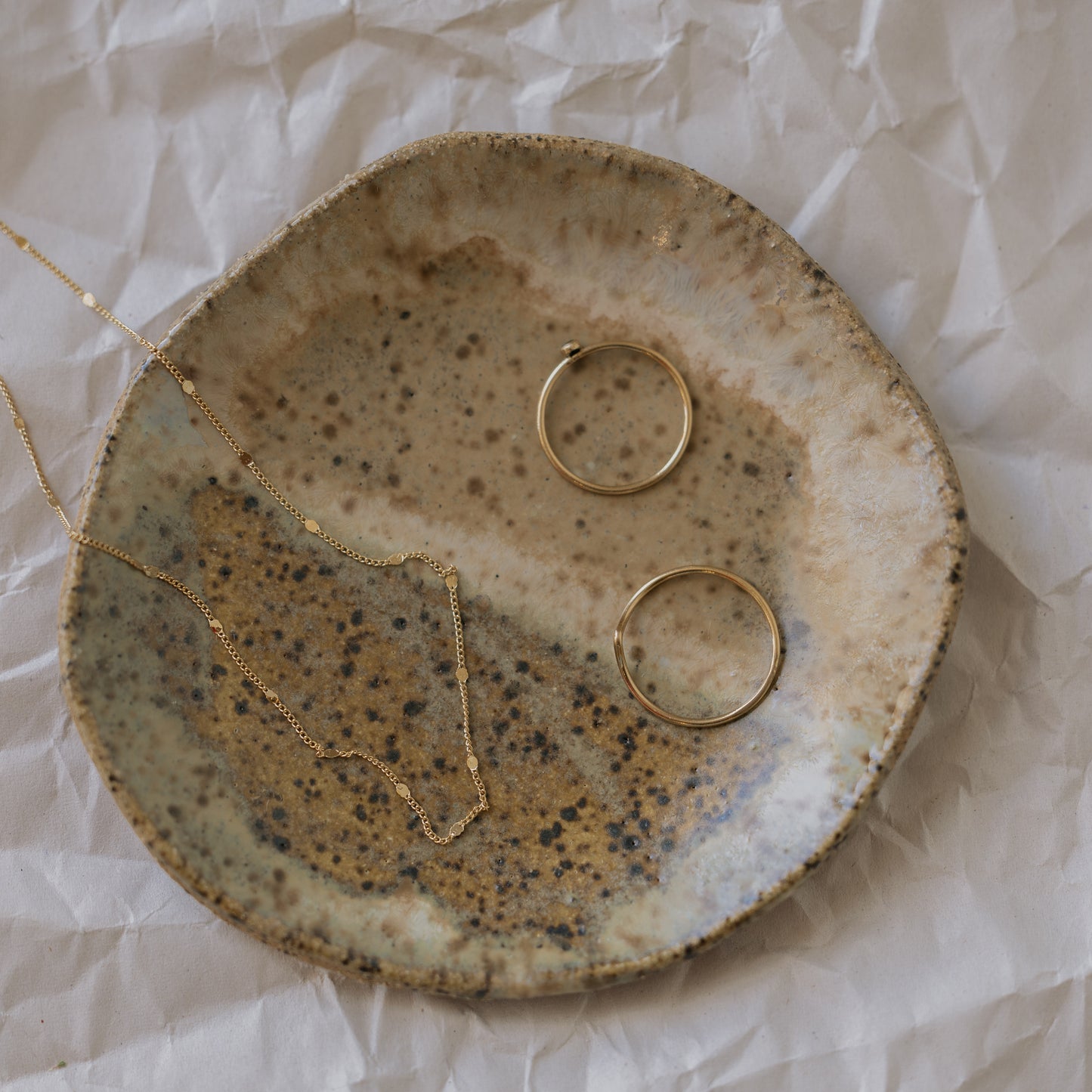 Trinket Plate ~ Sand Stone