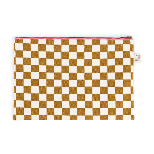 Lili Clutch ~ Toffee Checks