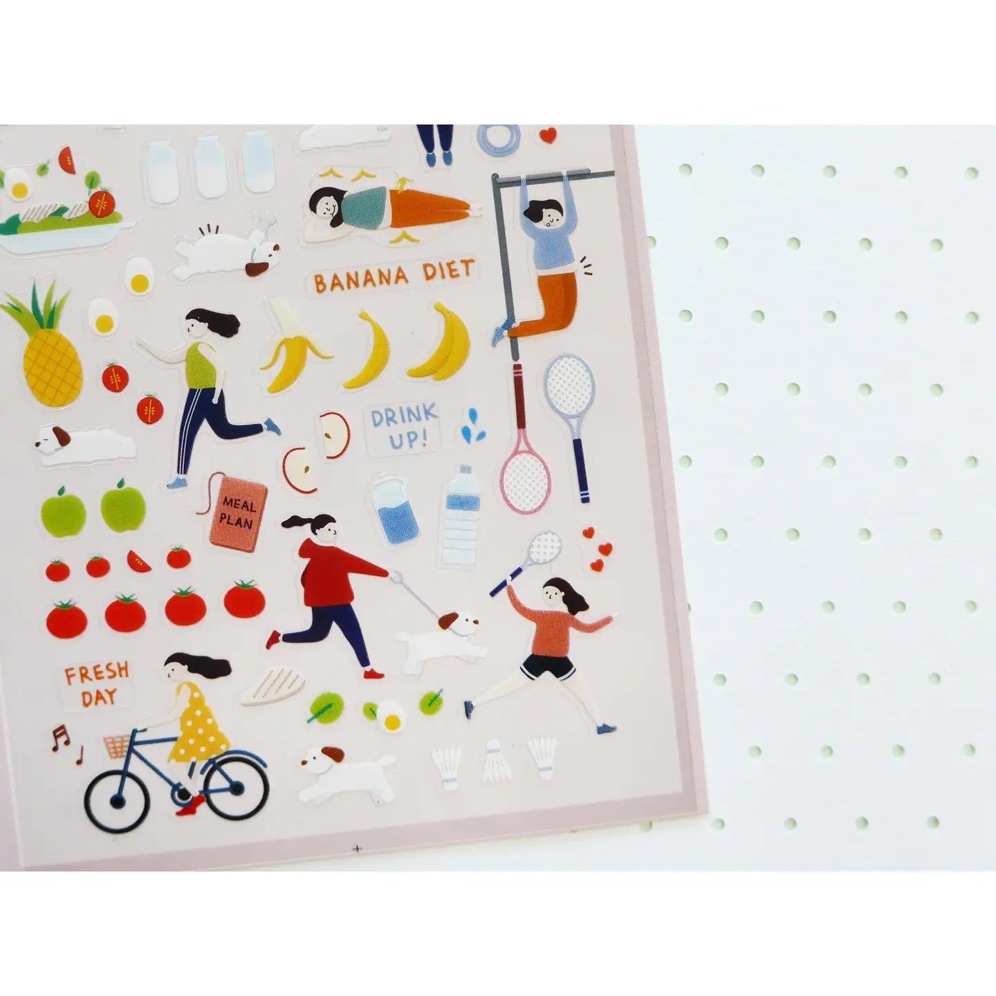 Diet Sticker Sheet