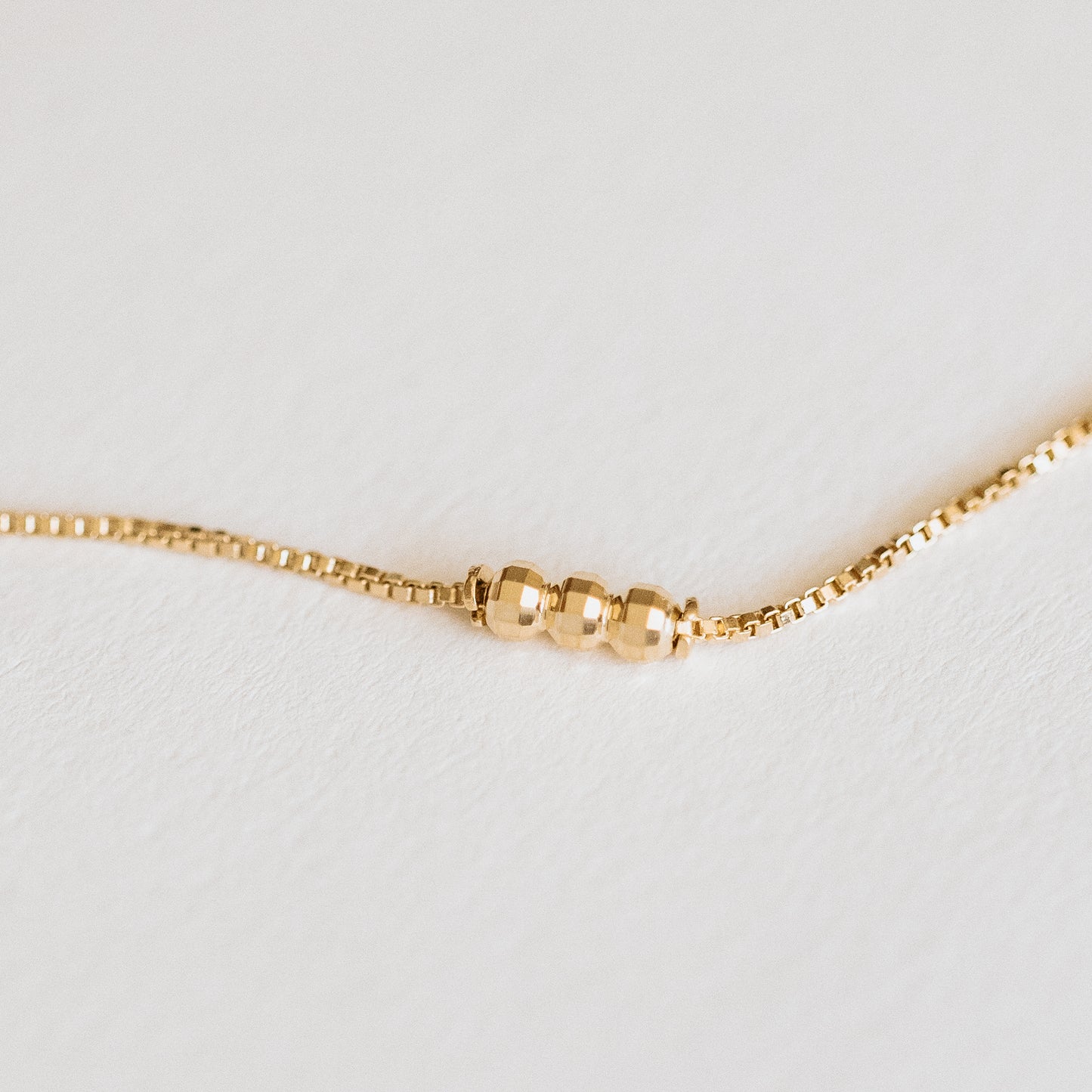 Disco Beaded Necklace