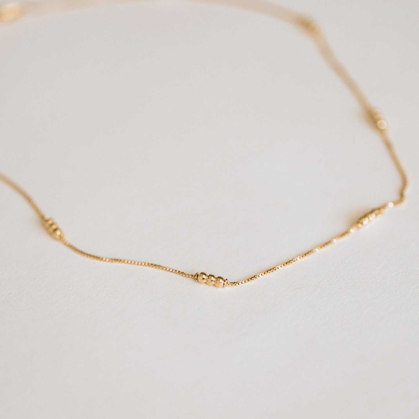 Disco Beaded Necklace
