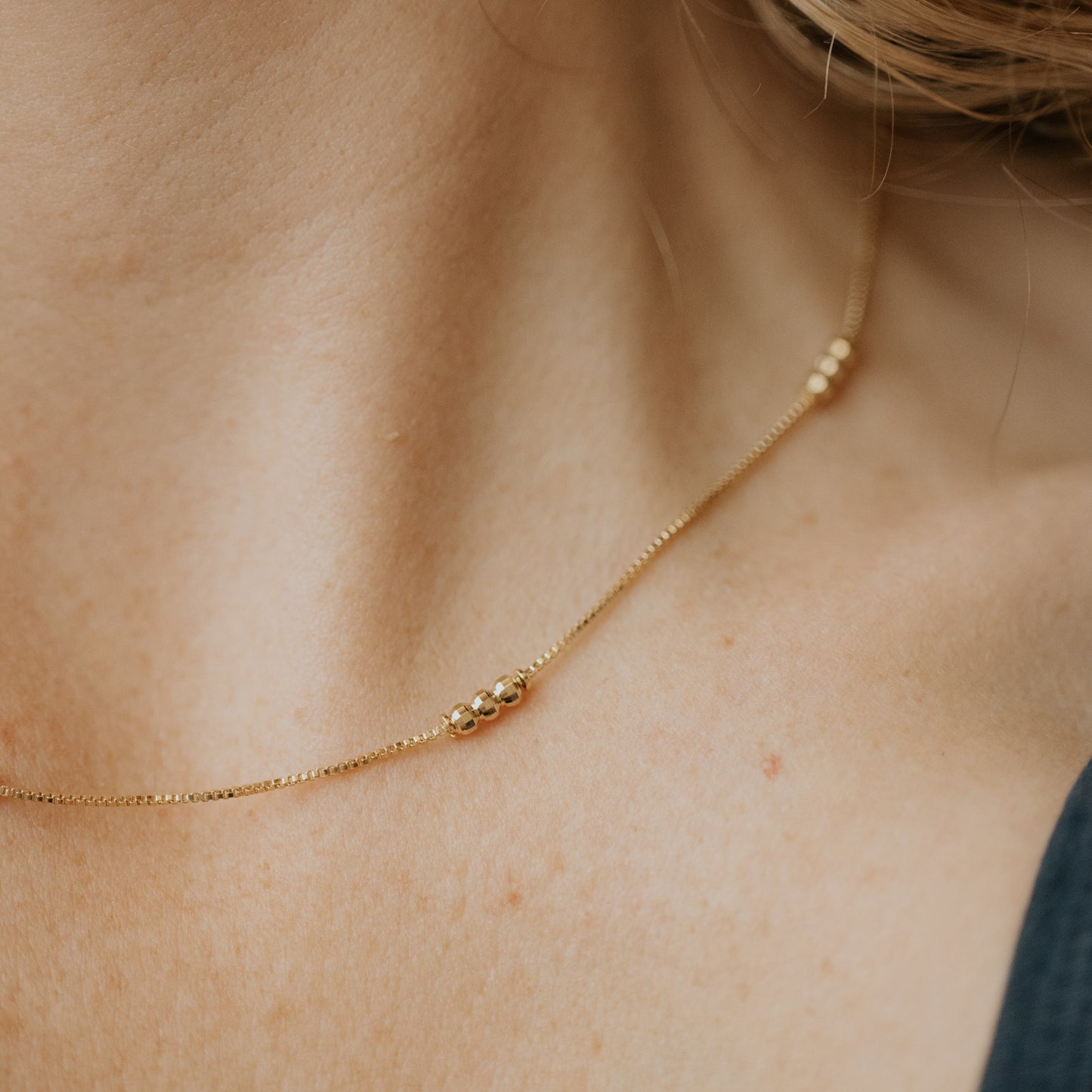 Disco Beaded Necklace