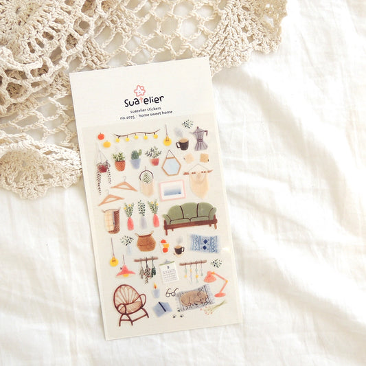 Home Sweet Home Sticker Sheet
