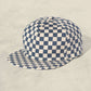 Kids Checkerboard Hat ~ Slate