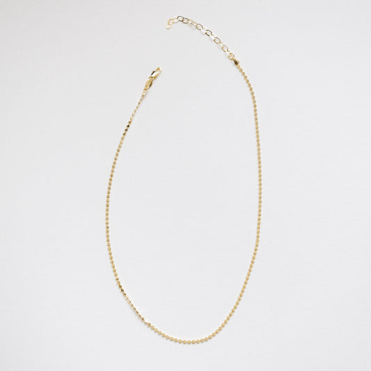 Flat Ball Necklace