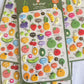Fruit Emoji Sticker Sheet