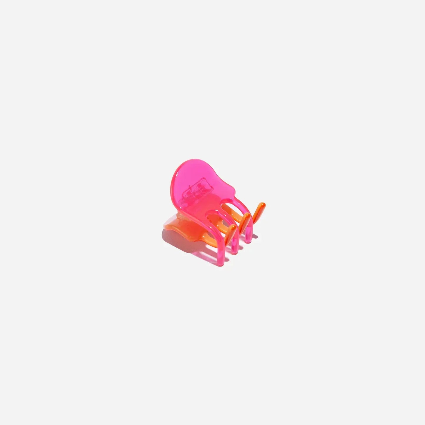 Jester Mini Claw in Orange + Pink
