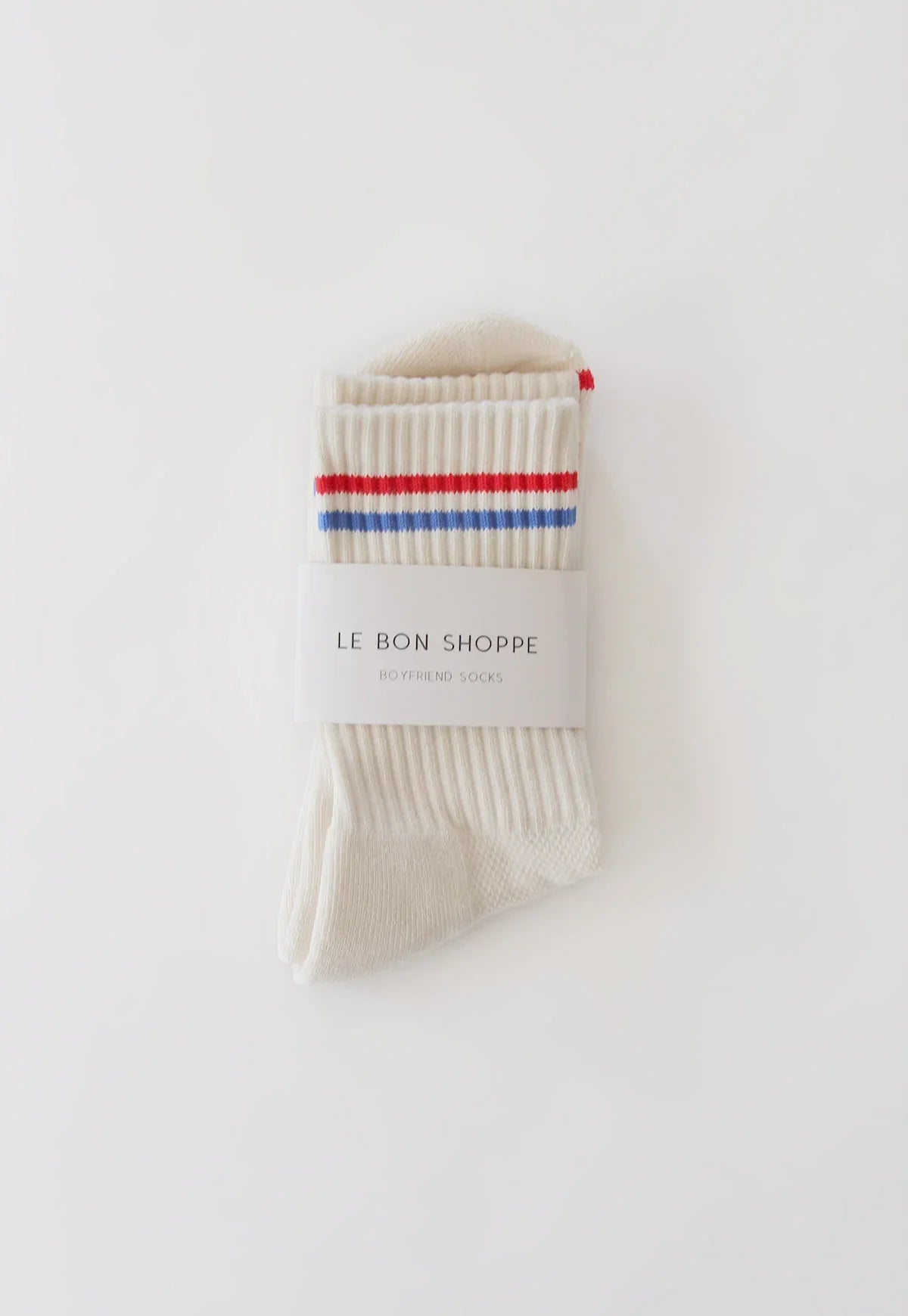 Boyfriend Socks - Milk