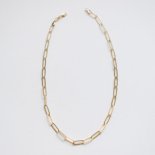 Paperclip Chain Necklace