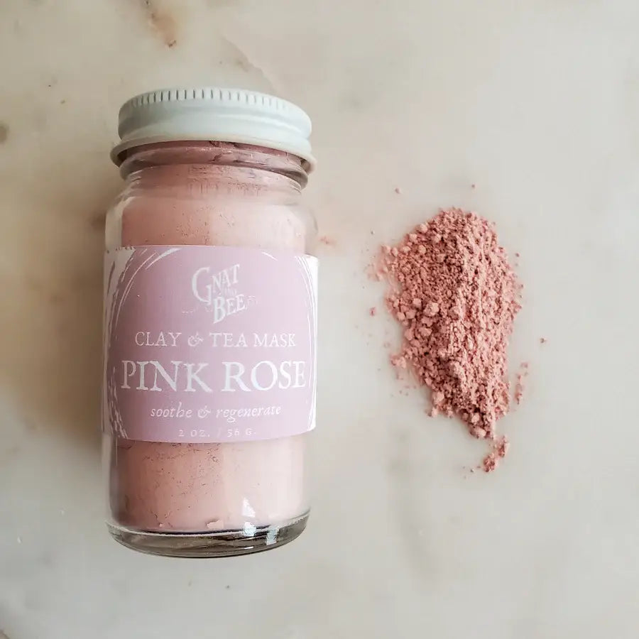 Pink Rose Clay Mask