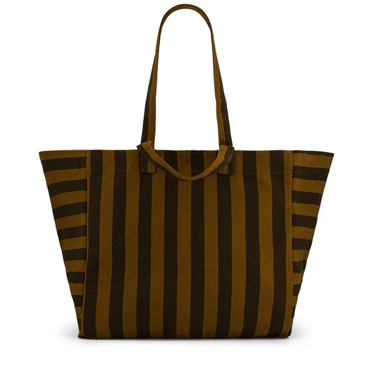 Elisa Tote Bag Cumin Stripes