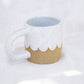 Chunk Mug ~ Scalloped