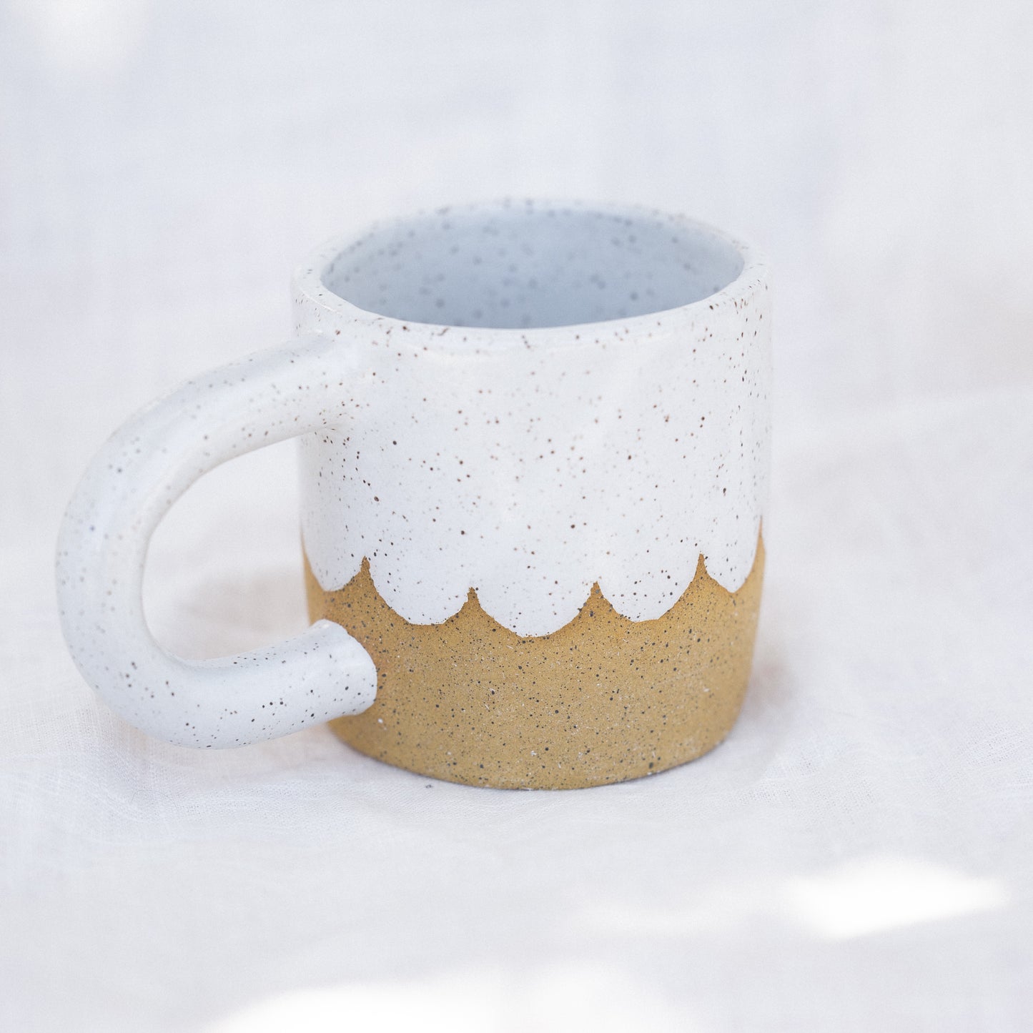 Chunk Mug ~ Scalloped