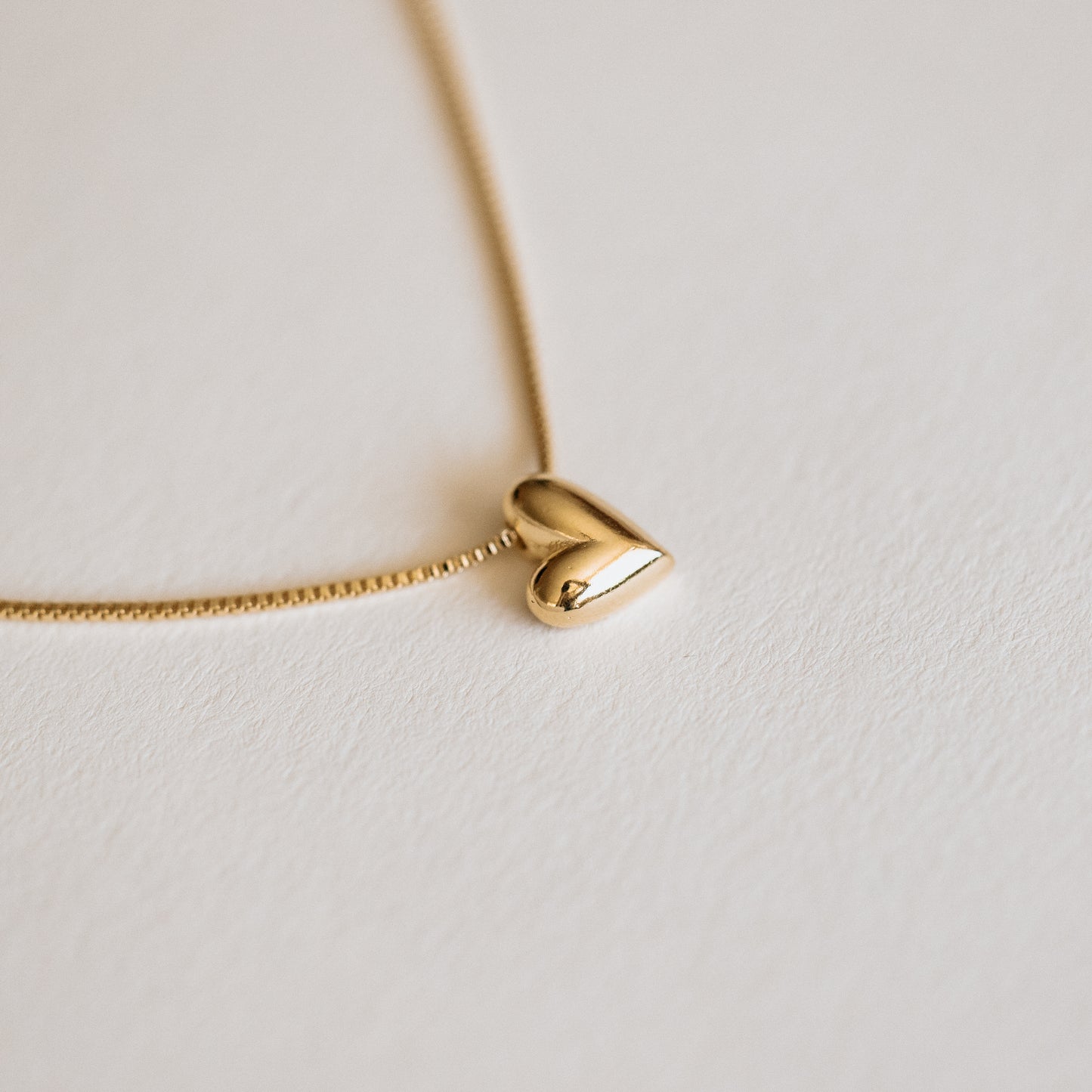 Sliding Heart Necklace