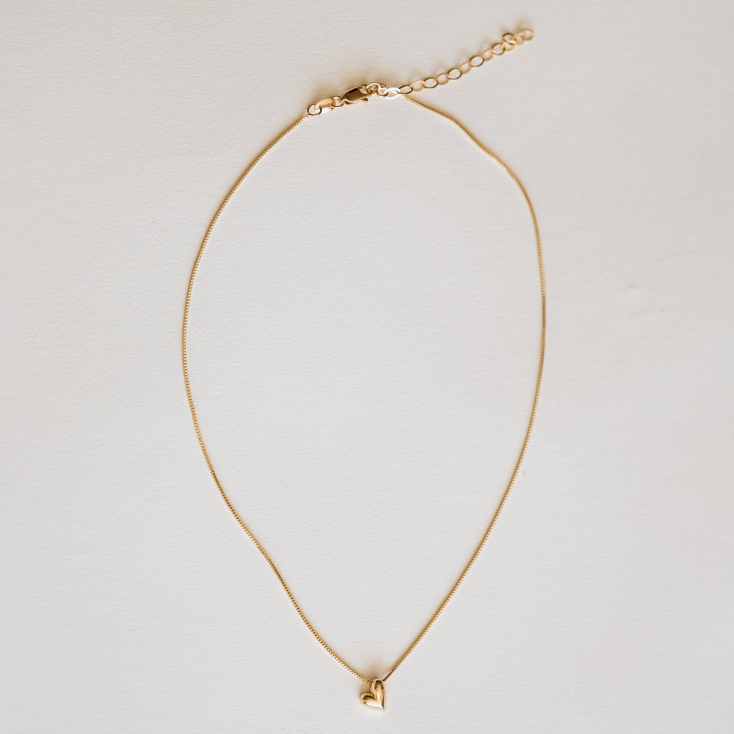 Sliding Heart Necklace