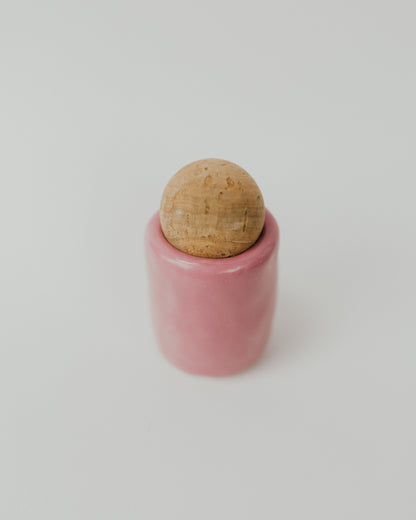 Blush Column Jar
