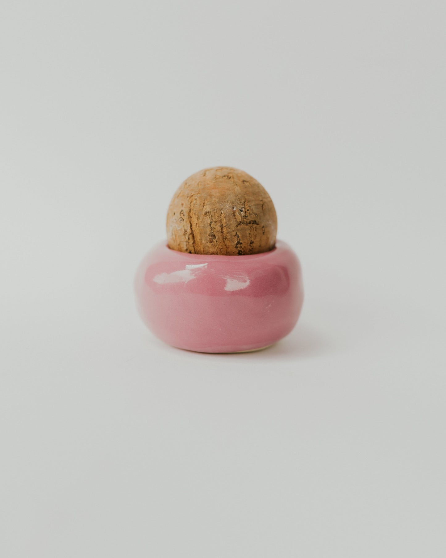 Blush Pebble Jar