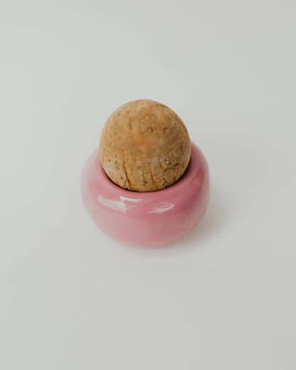 Blush Pebble Jar