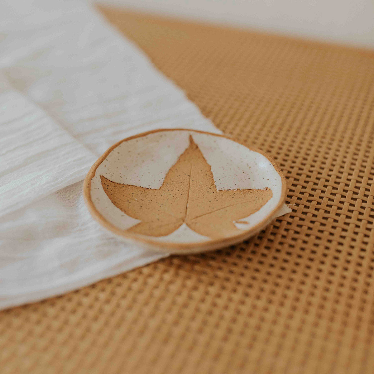 Pressed American Sweetgum Leaf